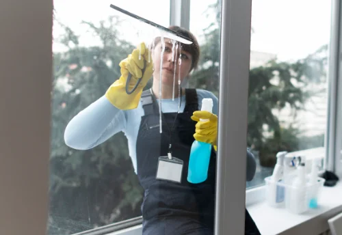 Nettoyage de vitres intérieures et extérieures à Veauche